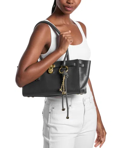 Michael Kors Chic Cross-body Bag Double Handles In Black