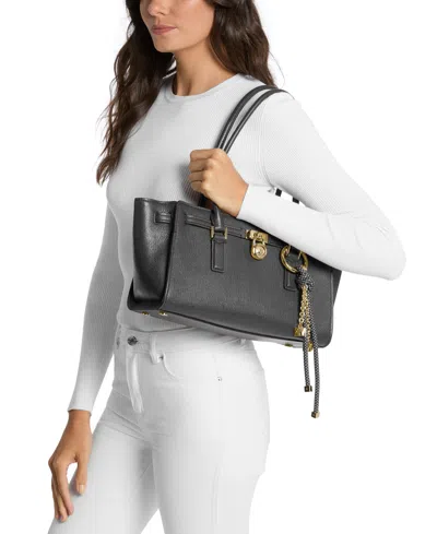 Michael Kors Chic Cross-body Bag Double Handles In Black