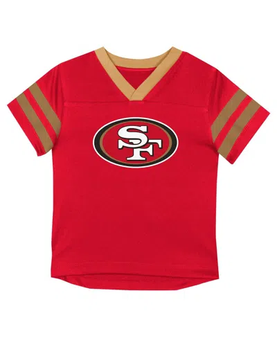 Outerstuff Toddler San Francisco 49ers T-shirt And Pants Set In Multi