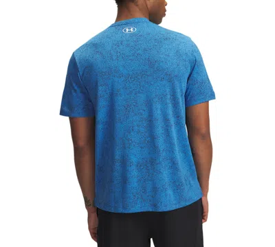 Under Armour Men's Ua Tech Pixelate T-shirt In Blue