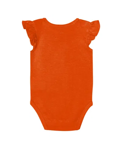 Outerstuff Baby Girls 2-piece Cleveland Browns The Sunshine Bodysuit Set In Multi