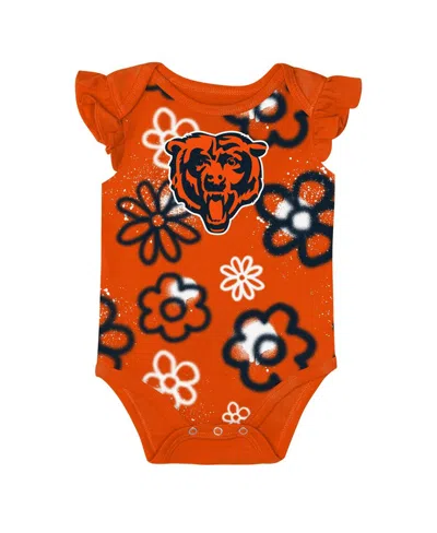 Outerstuff Baby Girls 2-piece Cleveland Browns The Sunshine Bodysuit Set In Multi