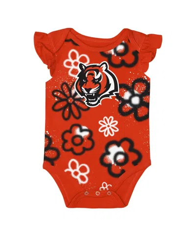 Outerstuff Baby Girls 2-piece Cleveland Browns The Sunshine Bodysuit Set In Multi
