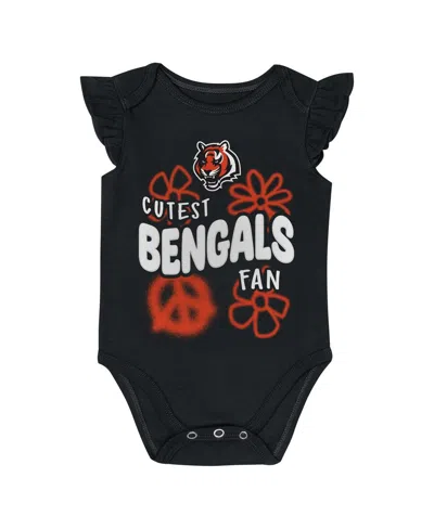 Outerstuff Baby Girls 2-piece Cleveland Browns The Sunshine Bodysuit Set In Multi