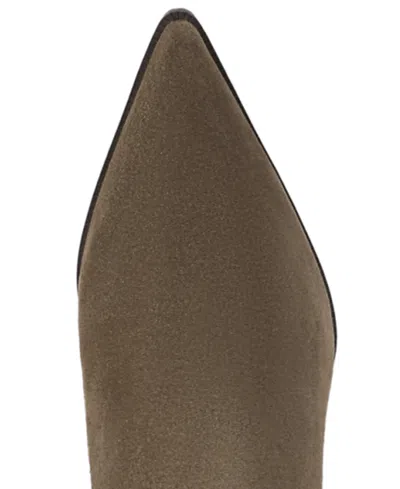 Circus Ny By Sam Edelman Women's Yulia Wide-calf Kitten-heel Dress Boots In Brown