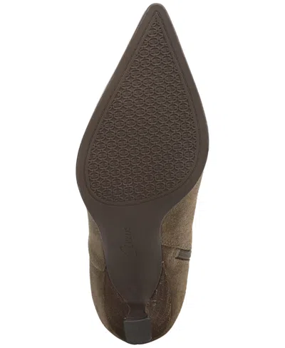 Circus Ny By Sam Edelman Women's Yulia Wide-calf Kitten-heel Dress Boots In Brown