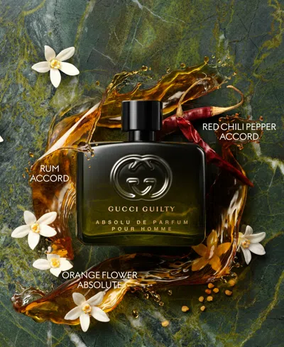 Gucci Guilty Absolu De Parfum Pour Homme 60ml In Transparent