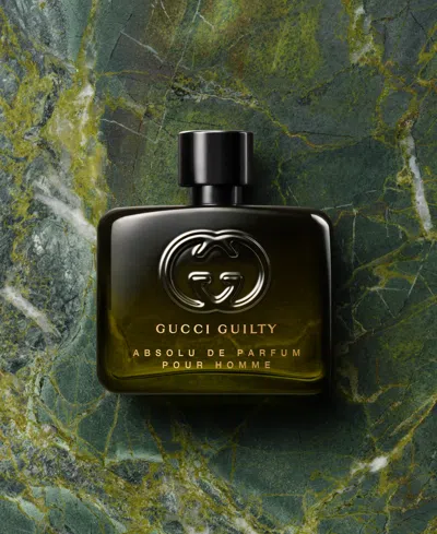 Gucci Guilty Absolu De Parfum Pour Homme 60ml In Transparent