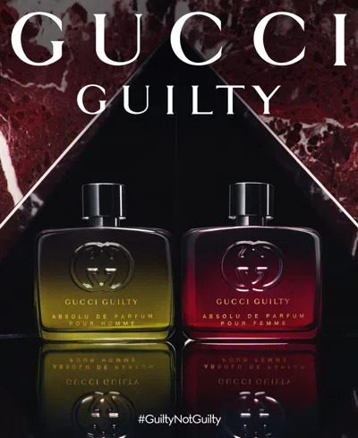 Gucci Guilty Absolu De Parfum Pour Homme 60ml In Transparent
