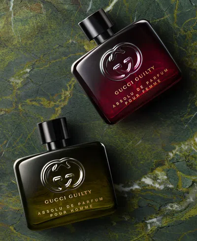 Gucci Guilty Absolu De Parfum Pour Homme 60ml In Transparent