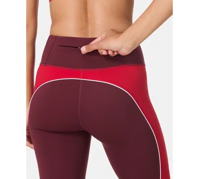 Sweaty Betty Power 7/8 Workout Leggings In Red