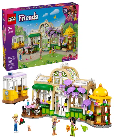 Lego Friends Plant Cafe & Flower Shop 42671 Toy Building Set, 1138 Pieces In Multi