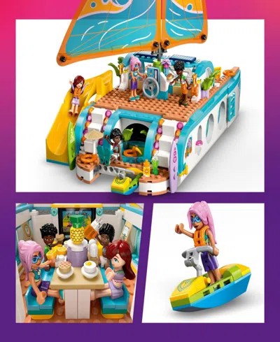 Lego Friends Travel Boat Adventure 42664 Toy Building Set, 685 Pieces In Multi