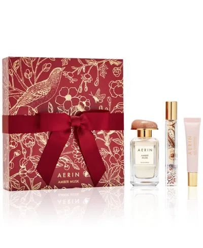 Aerin 3-pc. Amber Musk Eau De Parfum Gift Set In Red
