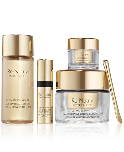 Estée Lauder 4-pc. Re-nutriv Reawaken Radiance Ritual Skin Care Set In Transparent