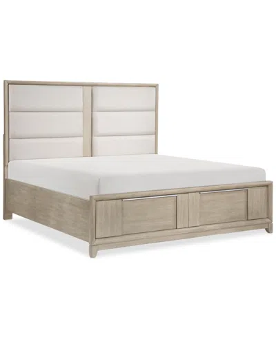 Macy's Kaci California King Storage Bed In Neutral
