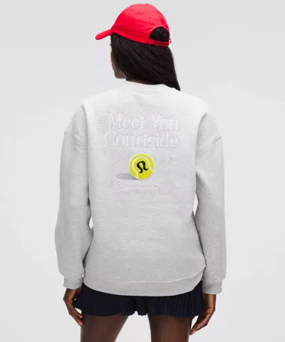 Lululemon Women's Big Cozy Oversized Pullover In White