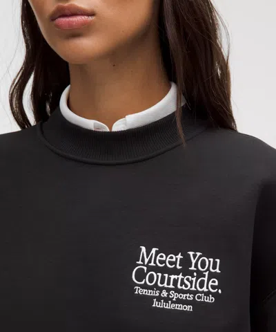 Lululemon Women's Big Cozy Oversized Pullover In Black