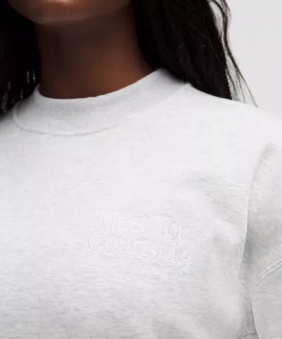 Lululemon Women's Big Cozy Oversized Pullover In White