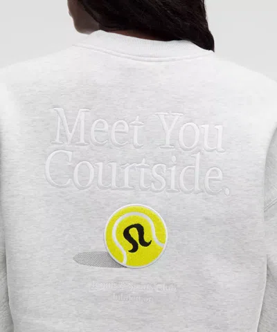 Lululemon Women's Big Cozy Oversized Pullover In White