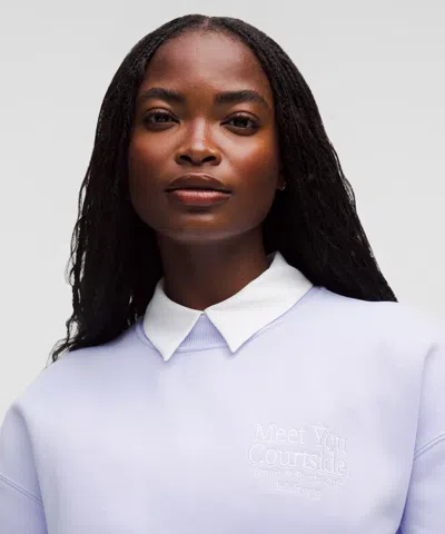 Lululemon Women's Big Cozy Oversized Pullover In White