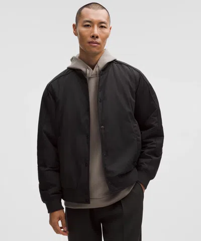 Lululemon Men's Collegiate Bomber Jacket In Brown