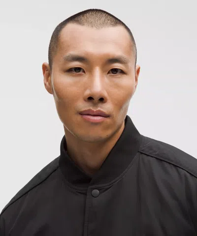 Lululemon Men's Collegiate Bomber Jacket In Brown