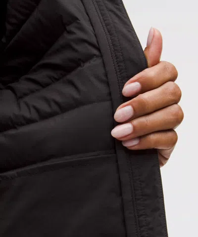Lululemon Down And Around 700-fill Jacket In Black