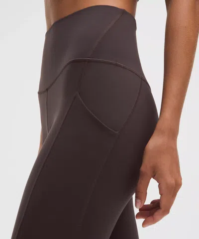 Lululemon Align™ High-rise Pant With Pockets 25" In Brown