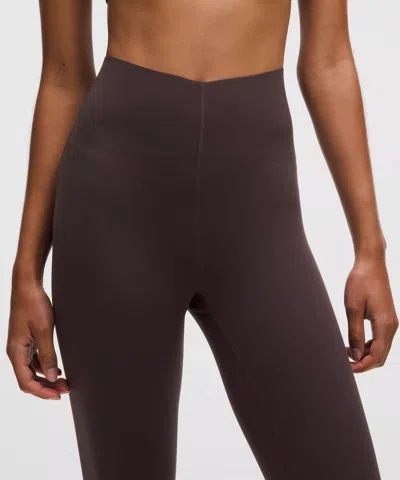 Lululemon Glow Up™ Super-high-rise Tight 25" In Brown