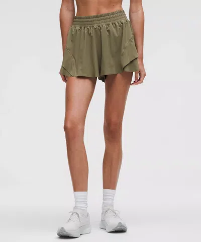 Lululemon Shake It Out High-rise Running Short 2.5" In Green