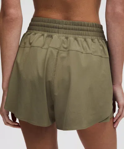 Lululemon Shake It Out High-rise Running Short 2.5" In Green