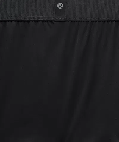 Lululemon Soft Stretch Active Boxer Brief 3" In Black