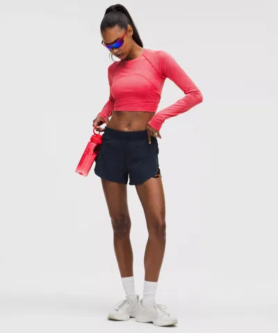 Lululemon Swiftly Tech Cropped Long-sleeve Shirt 2.0