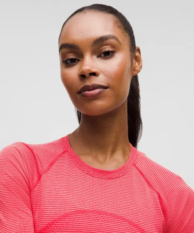 Lululemon Swiftly Tech Cropped Long-sleeve Shirt 2.0