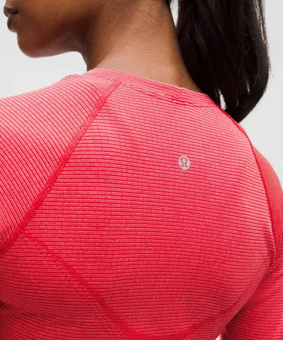 Lululemon Swiftly Tech Cropped Long-sleeve Shirt 2.0