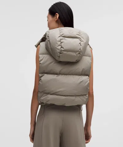 Lululemon Wunder Puff 600-down-fill Cropped Vest