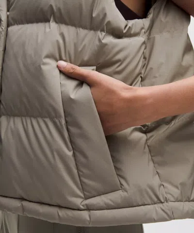 Lululemon Wunder Puff 600-down-fill Cropped Vest