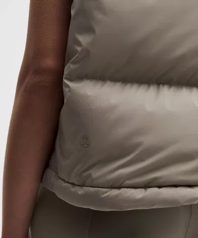 Lululemon Wunder Puff 600-down-fill Cropped Vest