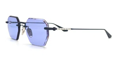 Chrome Hearts Frameless Sunglasses In Blue