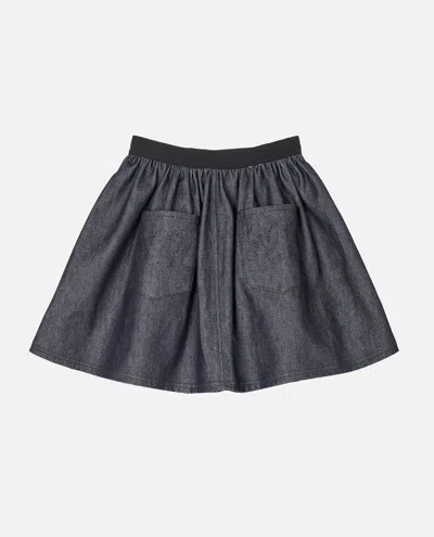 Cecilie Bahnsen Bobbi Waistband Pocket Skirt In Blue