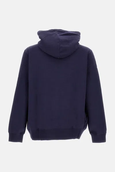 Polo Ralph Lauren Felpa In Misto Cotone Blu  Uomo In Blue