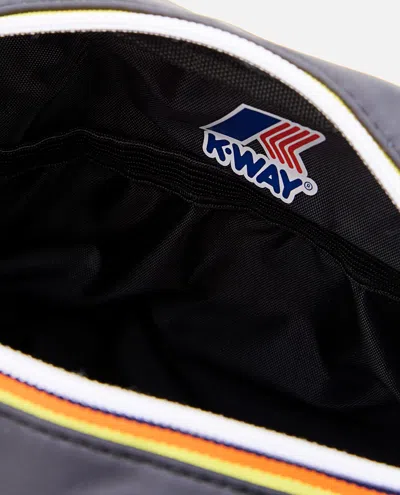 K-way Black Polyester Leather Accessory In Black