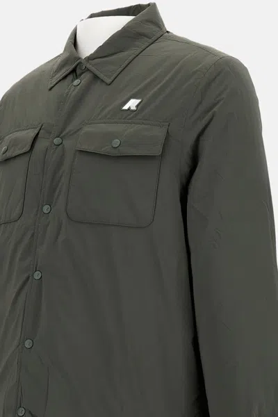 K-way Umbert Plain Warm Jacket In Gray