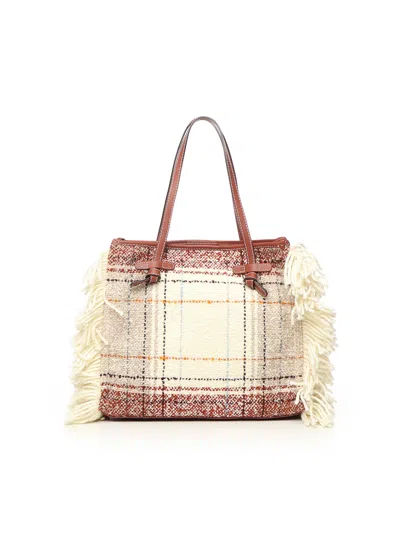 Gianni Chiarini Marcella Shopping Bag In Neutral