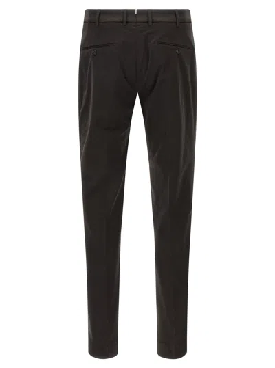 Incotex Stylish Trousers With Pockets And Belt Loops In Black