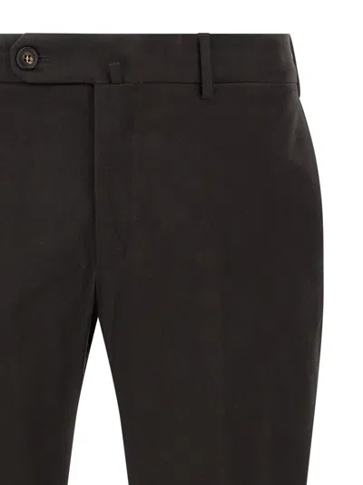 Incotex Stylish Trousers With Pockets And Belt Loops In Black