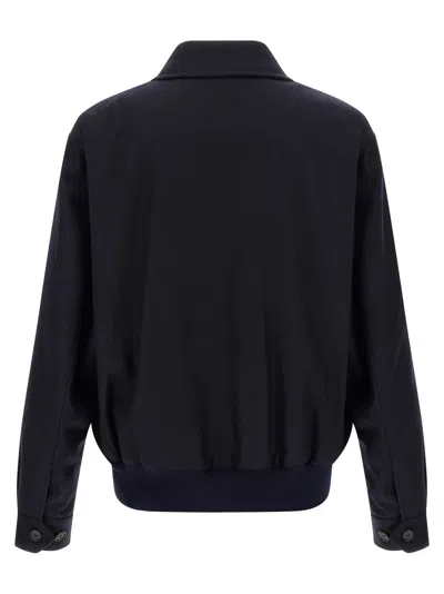 Baracuta G18 Melton Blu Jacket In Blue