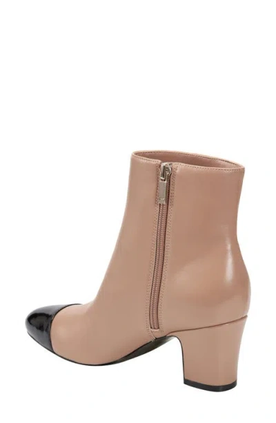 Marc Fisher Ltd Aleea Cap Toe Bootie In Neutral