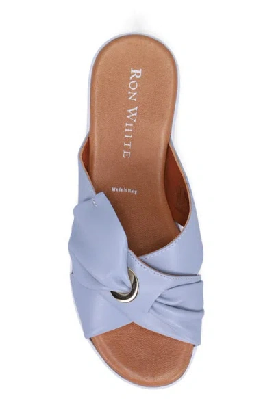 Ron White Patrika Platform Wedge Slide Sandal